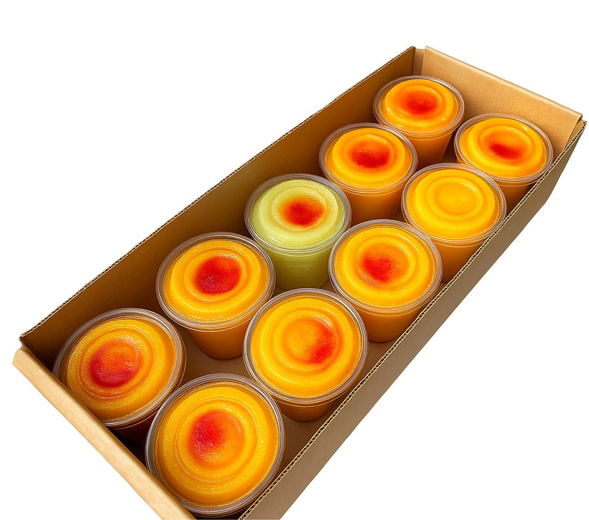 Caja con 10 Raspaditos