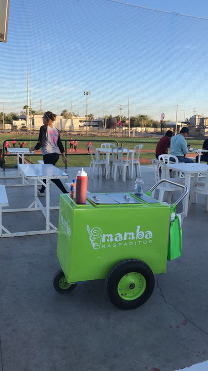 Helados Servidos con Carrito